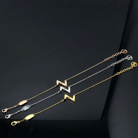 [Agudo Jewelry]VOLT LV LOGO BRACELET