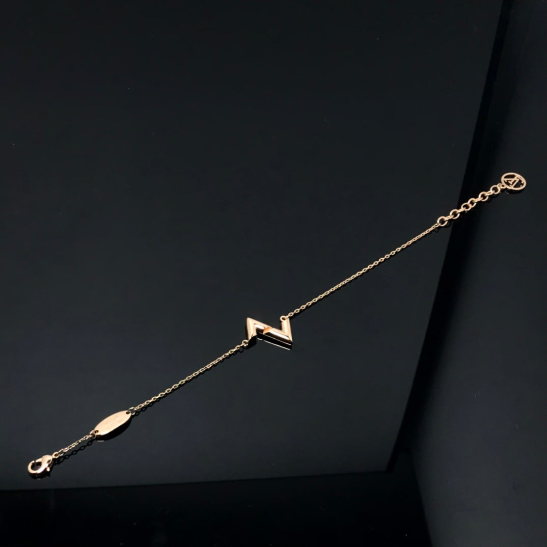 [Agudo Jewelry]VOLT LV LOGO BRACELET