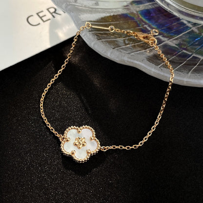 [Agudo Jewelry]LUCKY SPRING ROSE GOLD MOP BRACELET