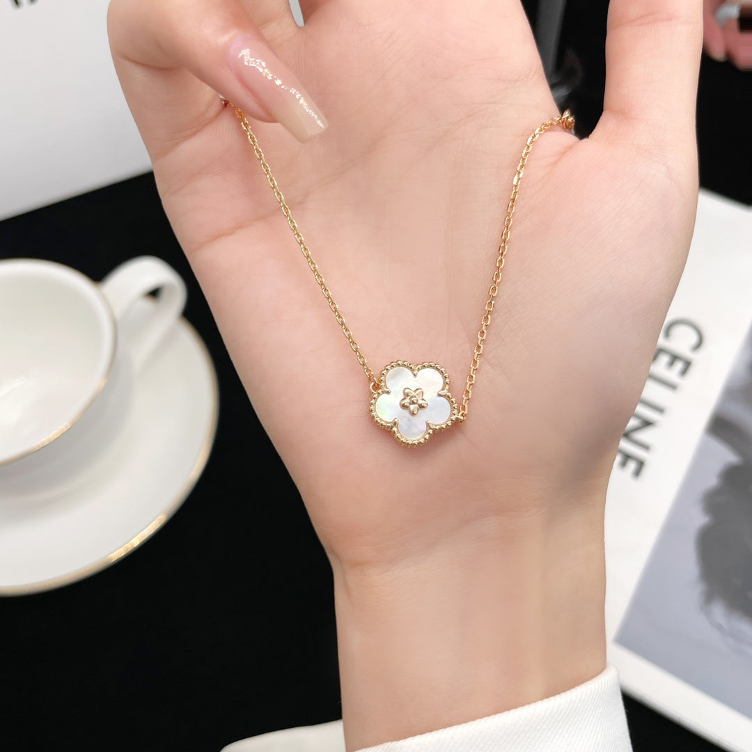 [Agudo Jewelry]LUCKY SPRING ROSE GOLD MOP BRACELET