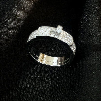 [Agudo  Jewelry]KELLY SILVER DIAMOND RING