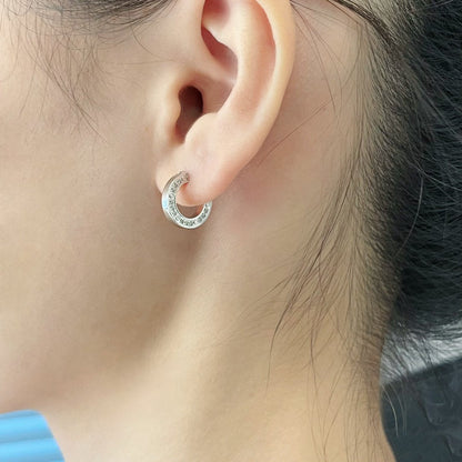 [Agudo Jewelry]LOVE DIAMOND EARRINGS