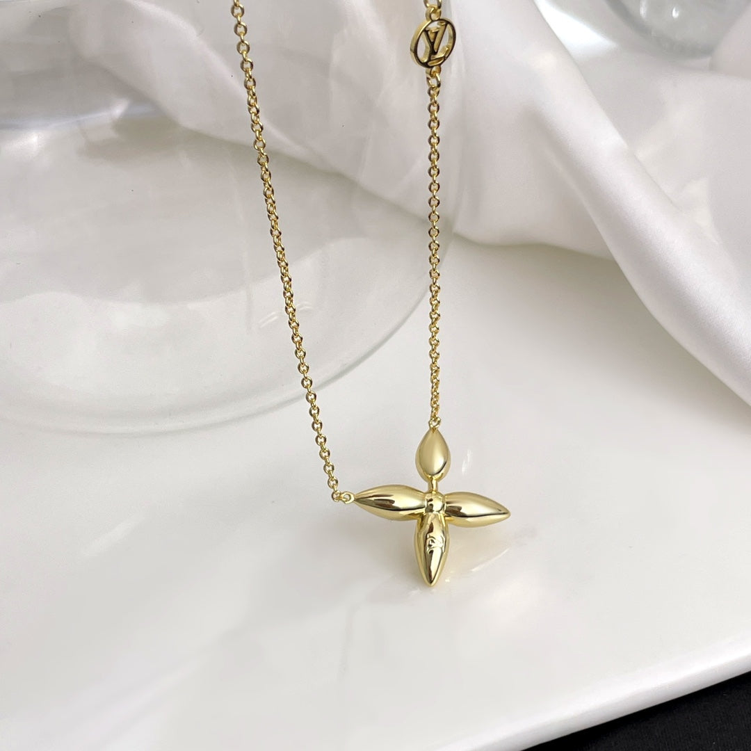 [Agudo Jewelry]LOUISETTE GOLD NECKLACE