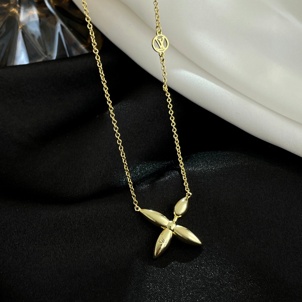 [Agudo Jewelry]LOUISETTE GOLD NECKLACE