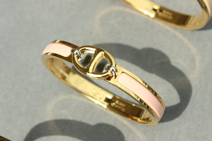 [Agudo Jewelry]CLIC CHAINE GOLD BRACELET