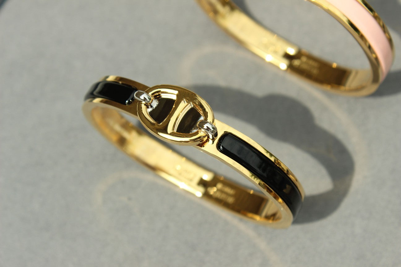 [Agudo Jewelry]CLIC CHAINE GOLD BRACELET