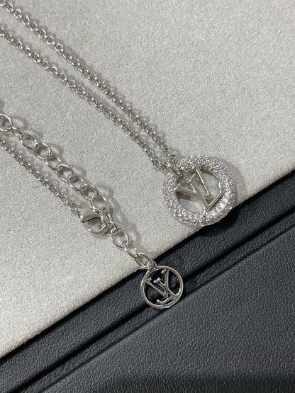 [Agudo Jewelry]LV BY NIGHT DIAMOND PAVED NECKLACE