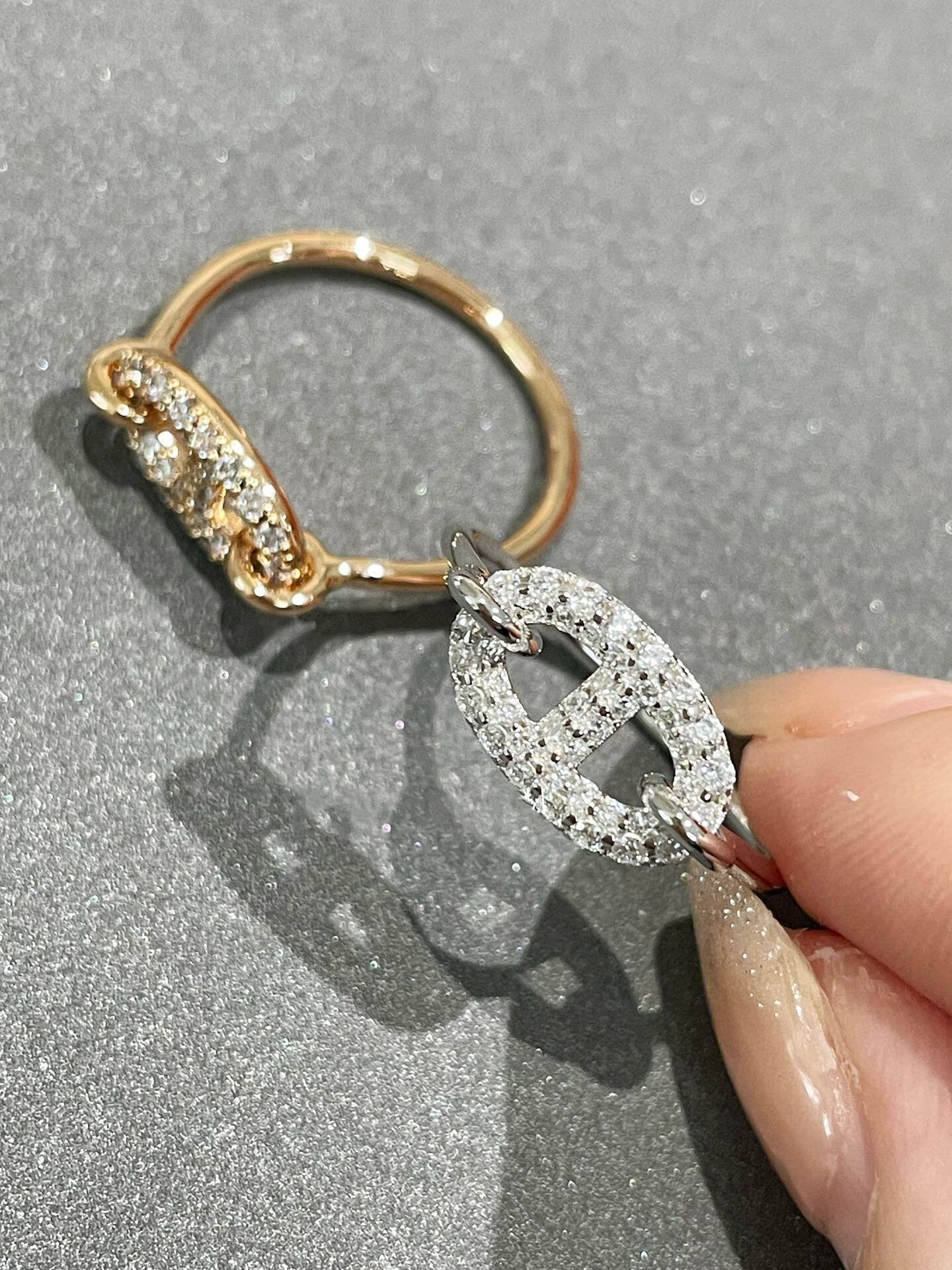 [Agudo  Jewelry]RONDE SMALL DIAMOND RING