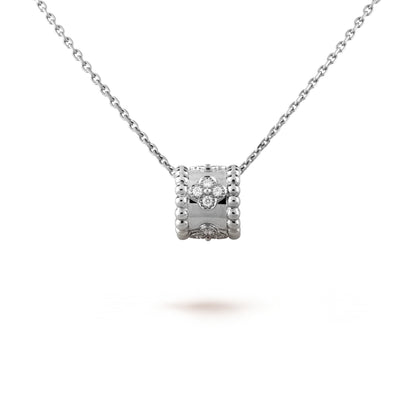 [Agudo Jewelry]PERLEE PEDANT SIVLER DIAMOND NECKLACE