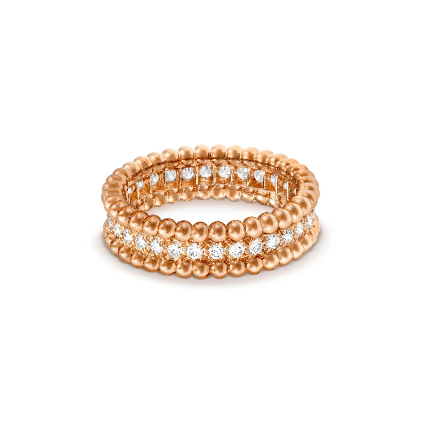 [Agudo  Jewelry]PERLEE DIAMOND ROSE GOLD RING