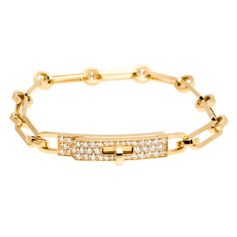 [Agudo Jewelry]CHAINE BRACELET SMALL MODEL DIAMOND