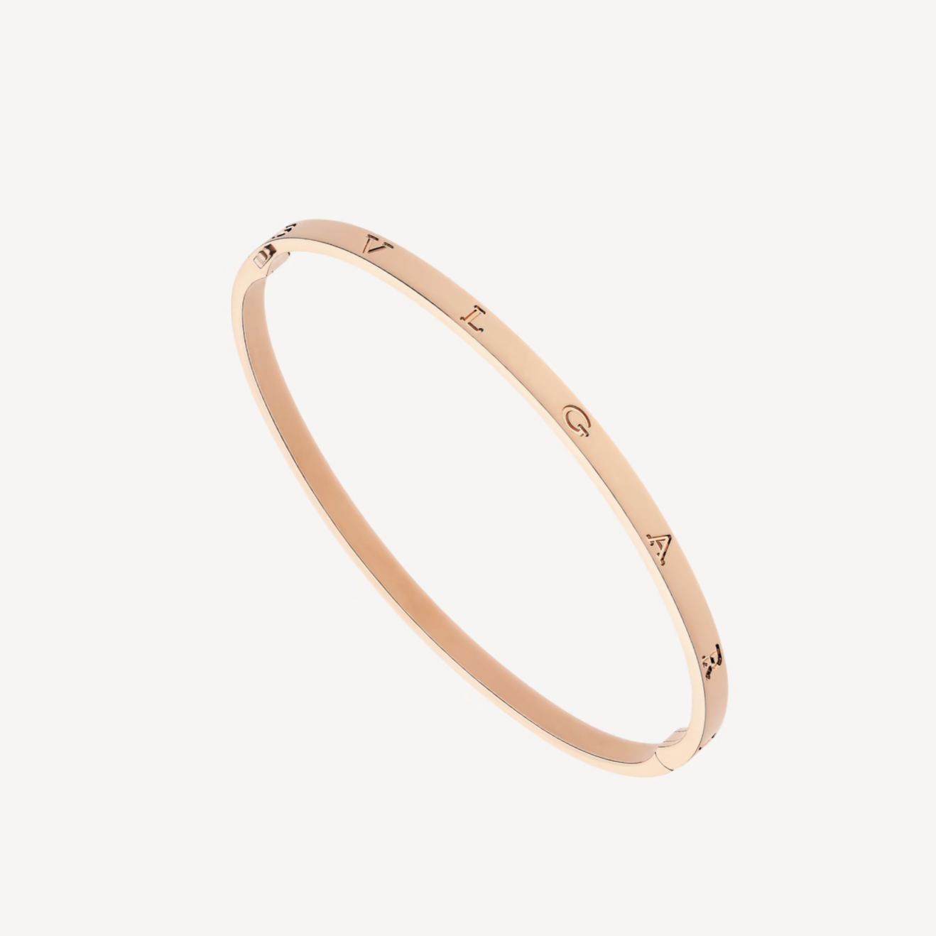 [Agudo Jewelry]ZERO 1 PINK GOLD BRACELET