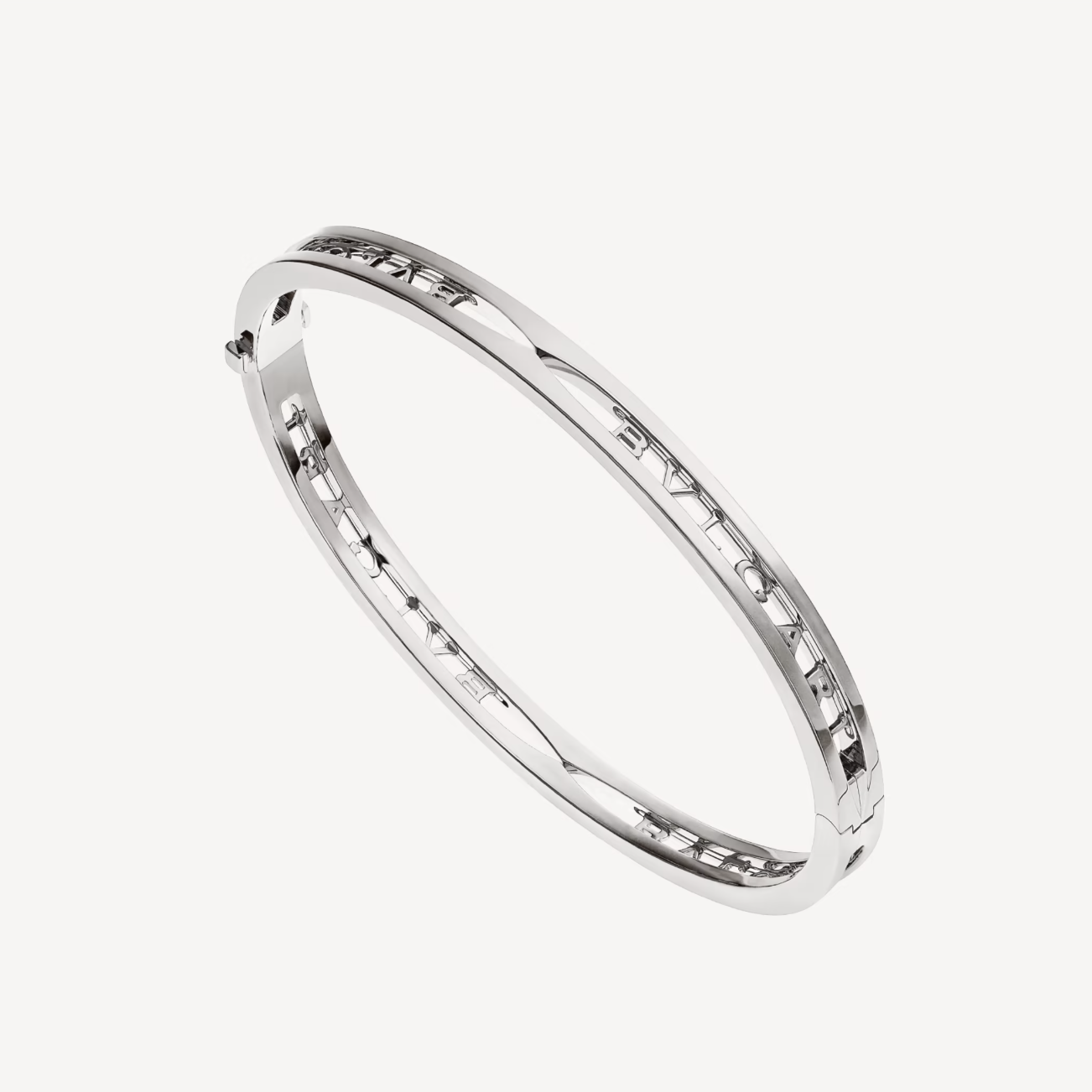 [Agudo Jewelry]ZERO 1 SPIRAL LOGO SILVER BRACELET