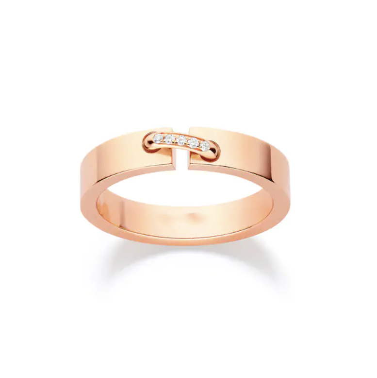 [Agudo Schmuck]ALLIANCE LIENS VIDENCE DIAMANT 4MM RING