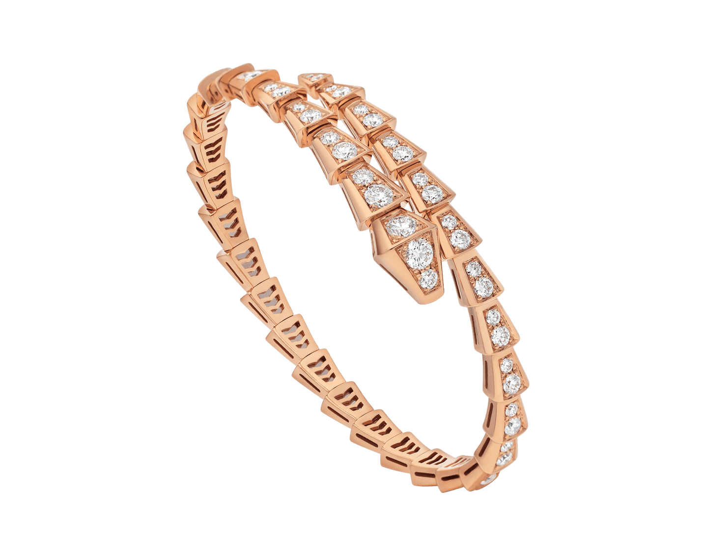 [Agudo Jewelry]SERPENTI BRACELET 6.8MM PINK GOLD DIAMOND