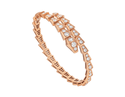 [Agudo Jewelry]SERPENTI BRACELET 6.8MM PINK GOLD DIAMOND