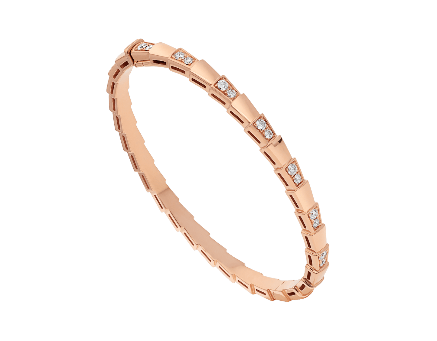 [Agudo Jewelry]SERPENTI SMALL BRACELET PINK GOLD DIAMOND