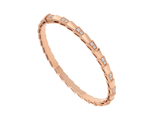 [Agudo Jewelry]SERPENTI SMALL BRACELET PINK GOLD DIAMOND