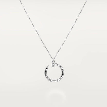 [Agudo Jewelry]JUSTE NECKLACE SILVER