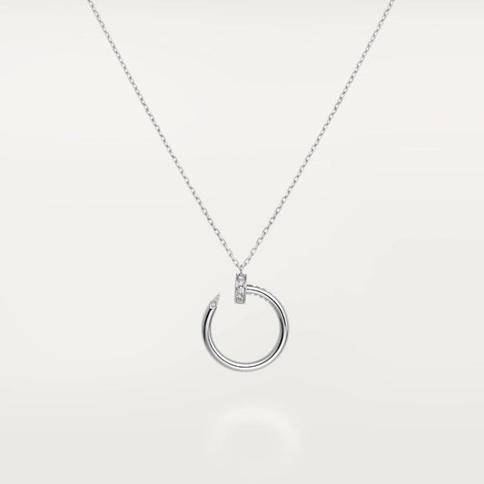 [Agudo Jewelry]JUSTE NECKLACE SILVER