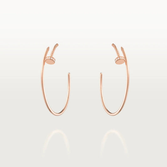 [Agudo Jewelry]JUSTE EARRINGS DIAMONDS 1.8MM