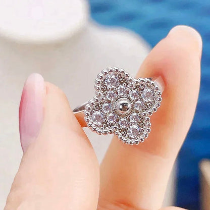 [Agudo  Jewelry]CLOVER DIAMOND RING