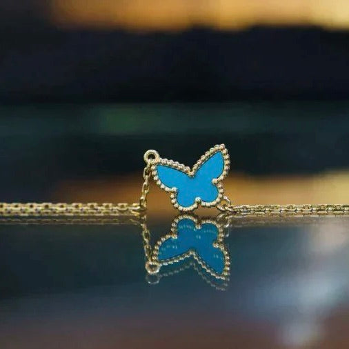 [Agudo Jewelry]BUTTERFLY TURQUOISE BUTTERFLY BRACELET