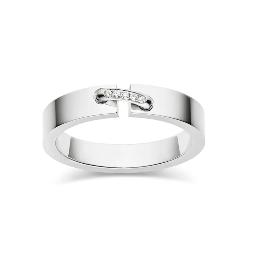 [Agudo Schmuck]ALLIANCE LIENS VIDENCE DIAMANT 4MM RING