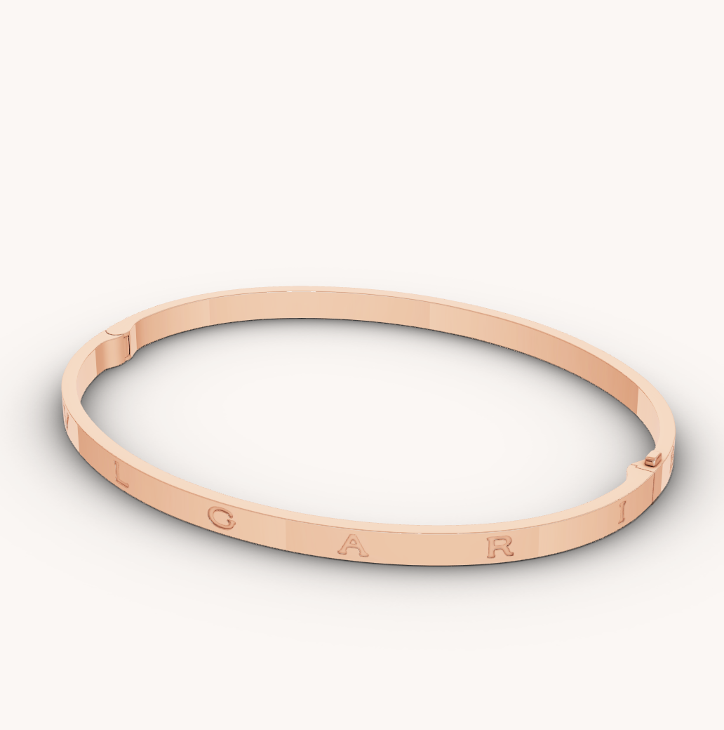 [Agudo Jewelry]ZERO 1 PINK GOLD BRACELET