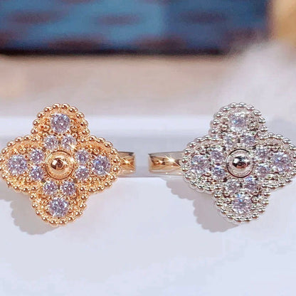 [Agudo  Jewelry]CLOVER DIAMOND RING