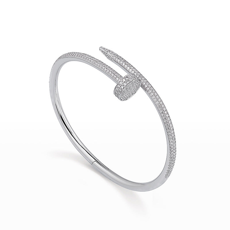 [Agudo Jewelry]JUSTE BRACELET 3.5MM ALL DIAMONDS