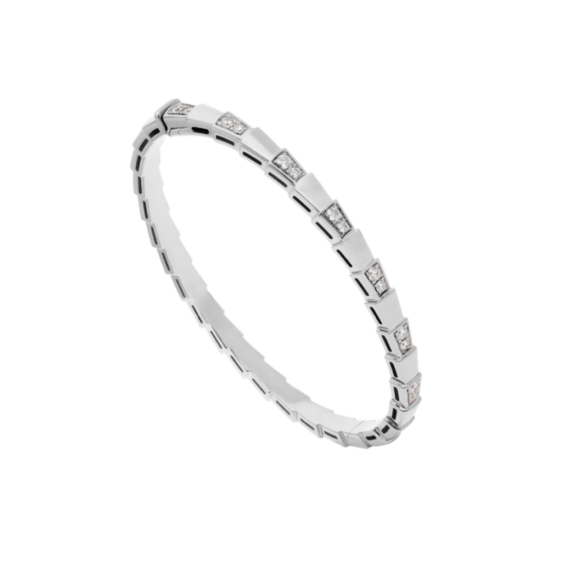 [Agudo Jewelry]SERPENTI BRACELET SILVER DIAMOND