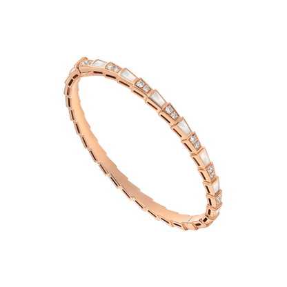 [Agudo Jewelry]SERPENTI BRACELET PINK GOLD MOP DIAMOND