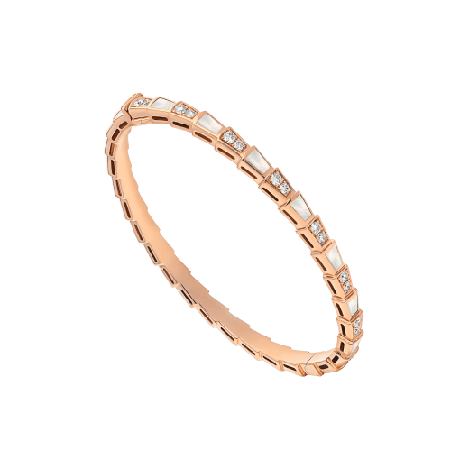 [Agudo Jewelry]SERPENTI BRACELET PINK GOLD MOP DIAMOND