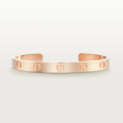 [Agudo Jewelry]LOVE BRACELET 6.1MM OPEN CUFF