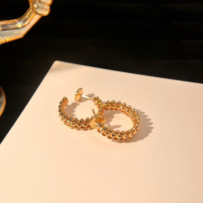 [Agudo Jewelry]CLASH SMALL HOOP EARRINGS