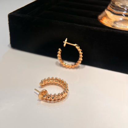 [Agudo Jewelry]CLASH SMALL HOOP EARRINGS