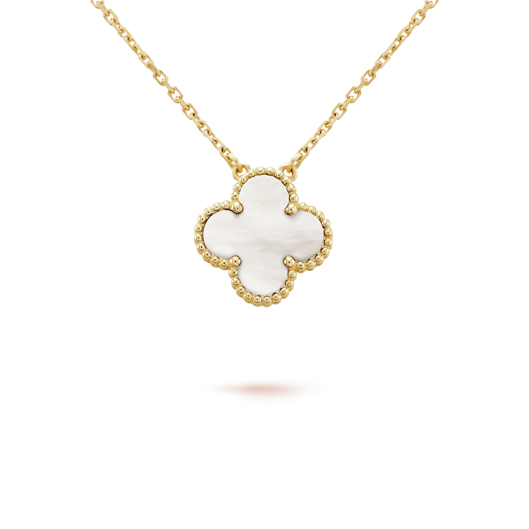 [Agudo Jewelry] 15MM WHITE MOTHER OF PEARL NECKLACE