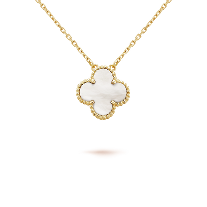 [Agudo Jewelry] 15MM WHITE MOTHER OF PEARL NECKLACE