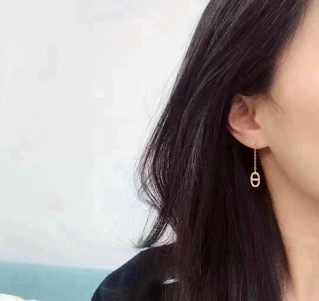 [Agudo Jewelry]CHAINE TASSEL EARRINGS