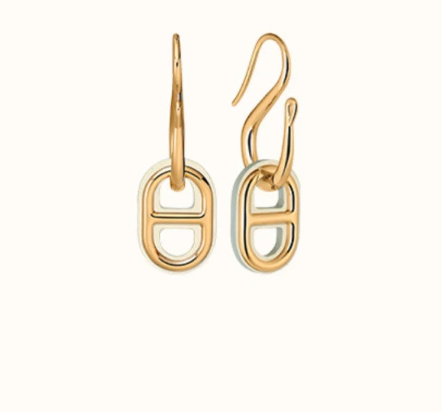 [Agudo Jewelry]HM O'MAILLON GOLD EARRINGS