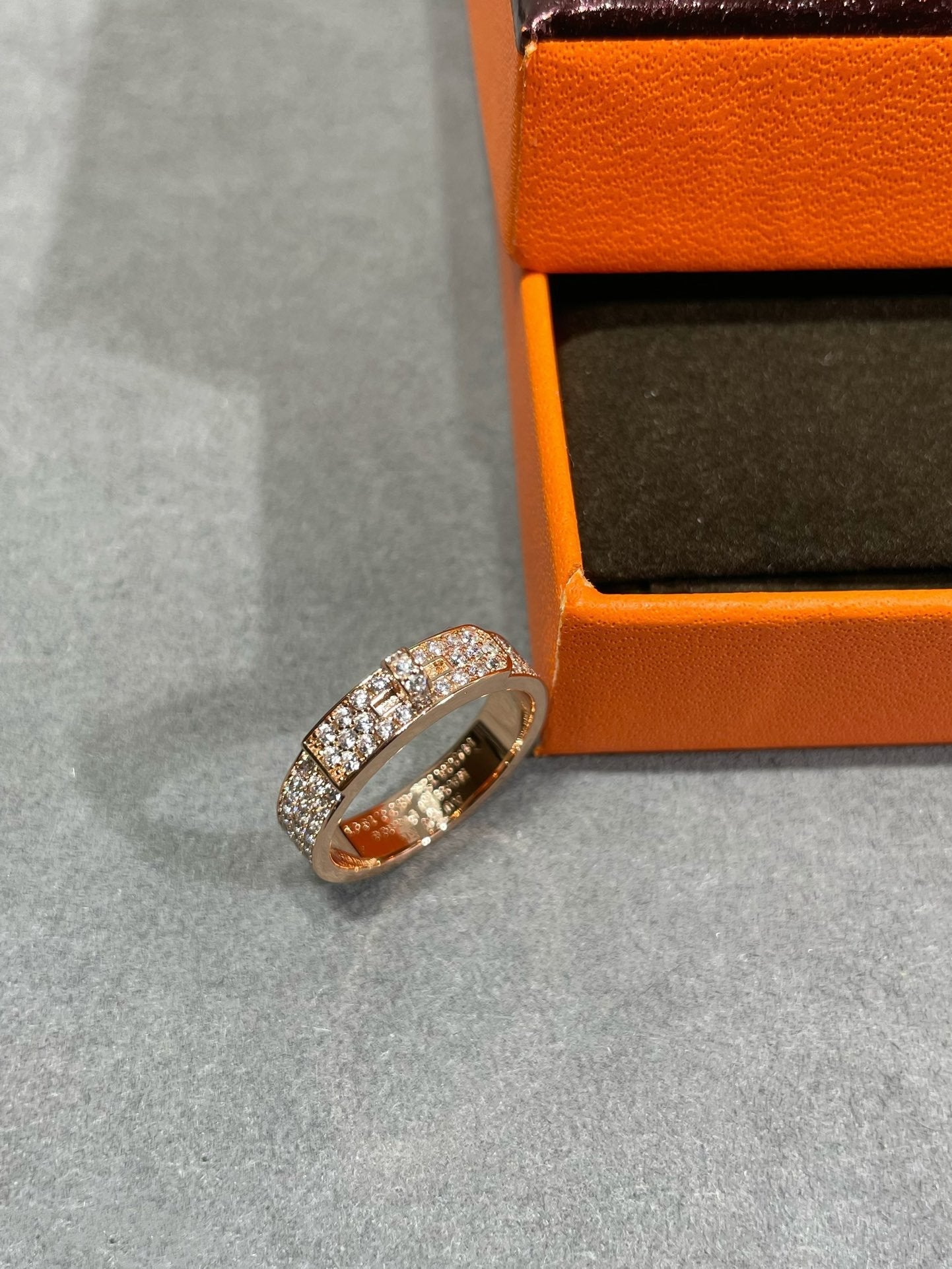 [Agudo  Jewelry]KELLY PINK GOLD DIAMOND RING