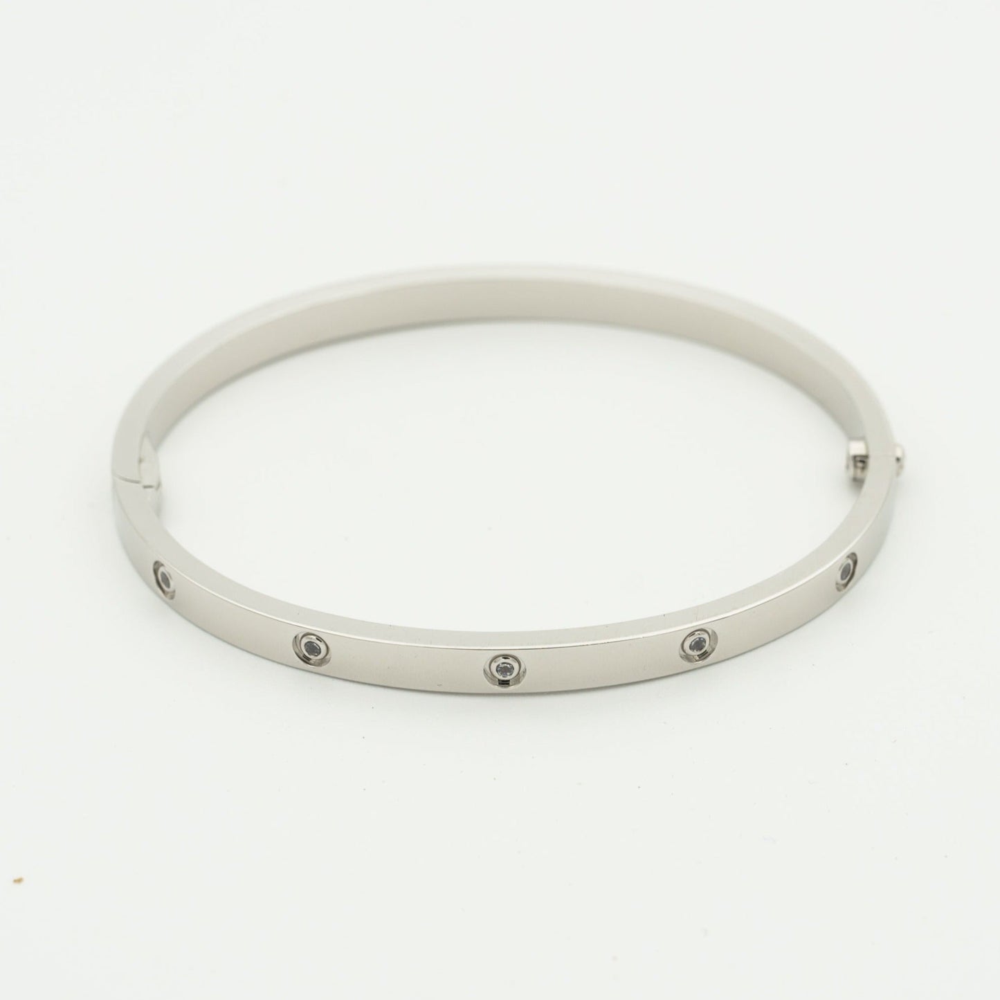 [Agudo Jewelry]LOVE BRACELET 3.65MM 10 DIAMONDS