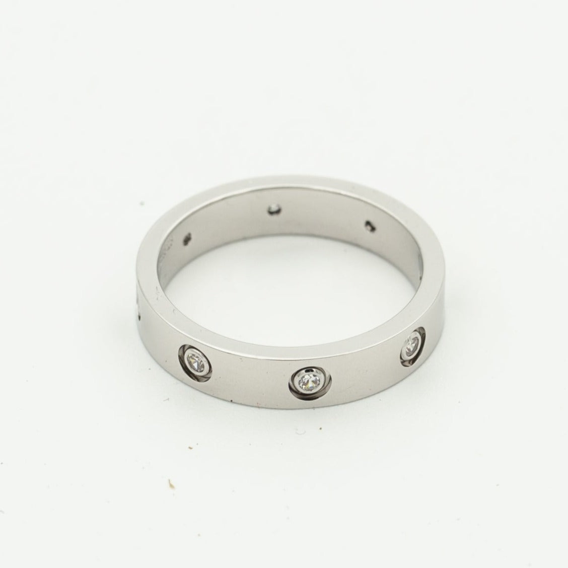 [Agudo  Jewelry]LOVE RING 3.6MM 6 DIAMONDS