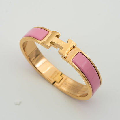 [Agudo Jewelry]H PINK BRACELET