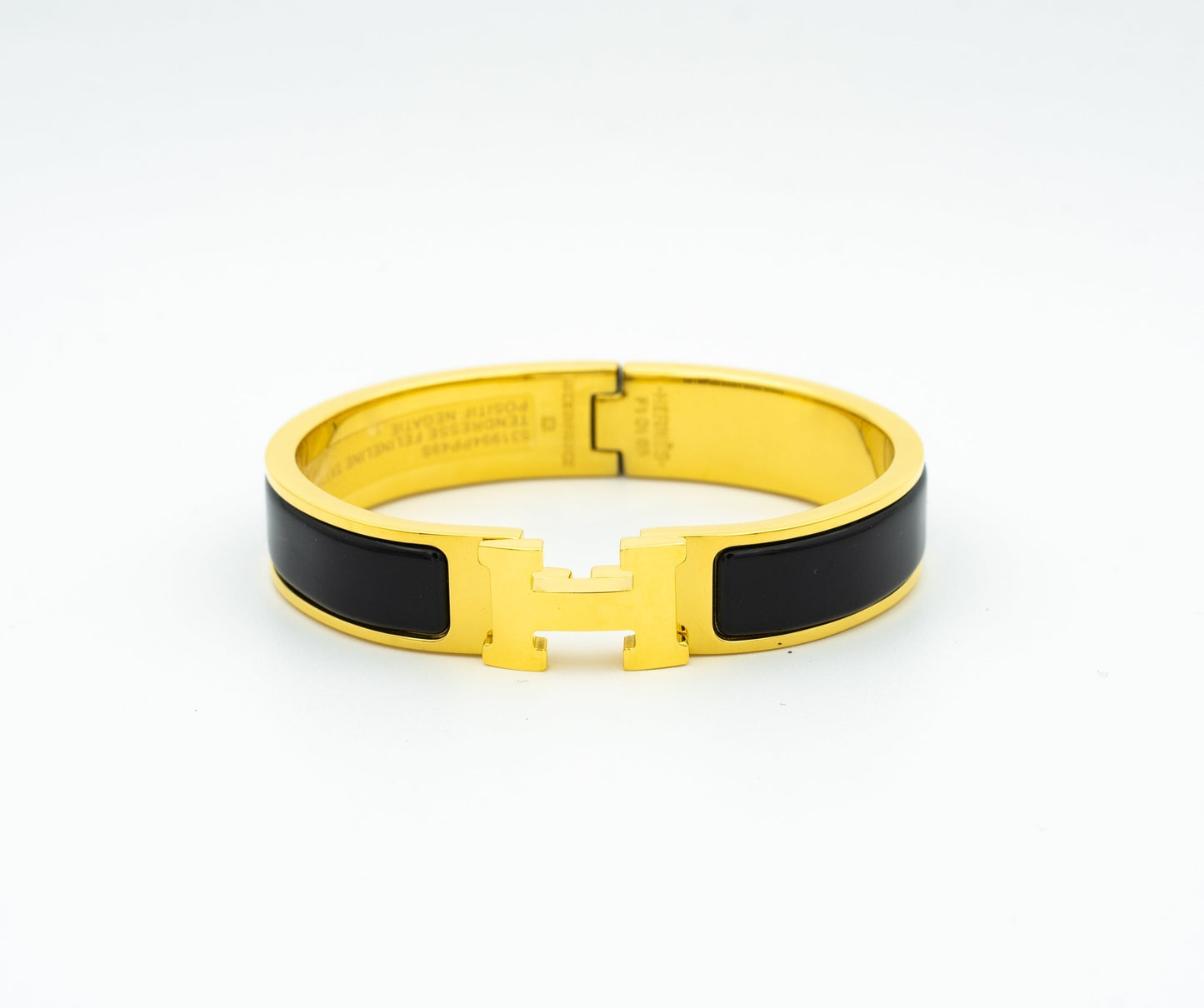 [Agudo Jewelry]H BLACK BRACELET