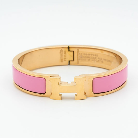 [Agudo Jewelry]H PINK BRACELET