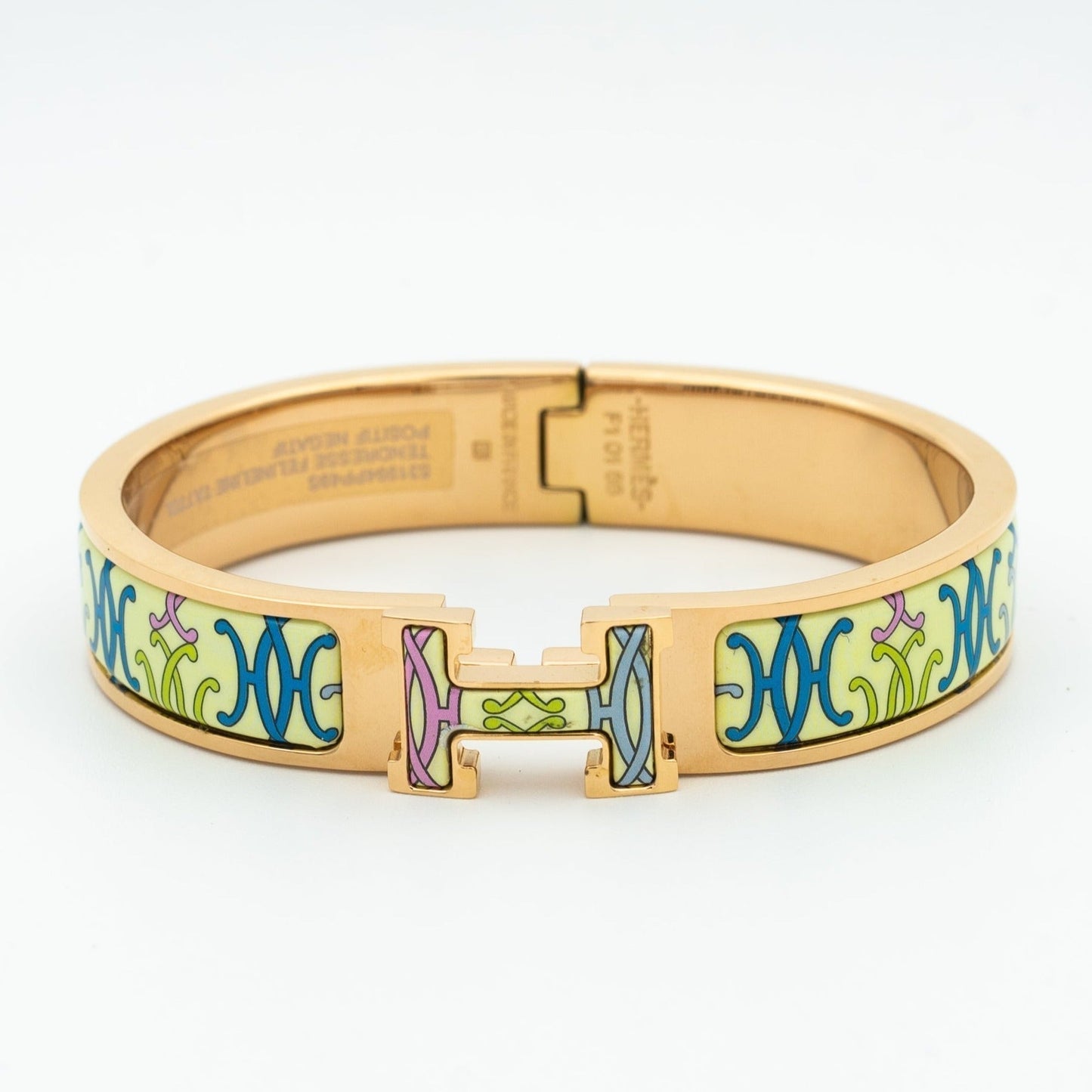 [Agudo Jewelry]H BRACELET BEIGE MULTICOLOR