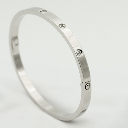 [Agudo Jewelry]LOVE BRACELET 3.65MM 10 DIAMONDS