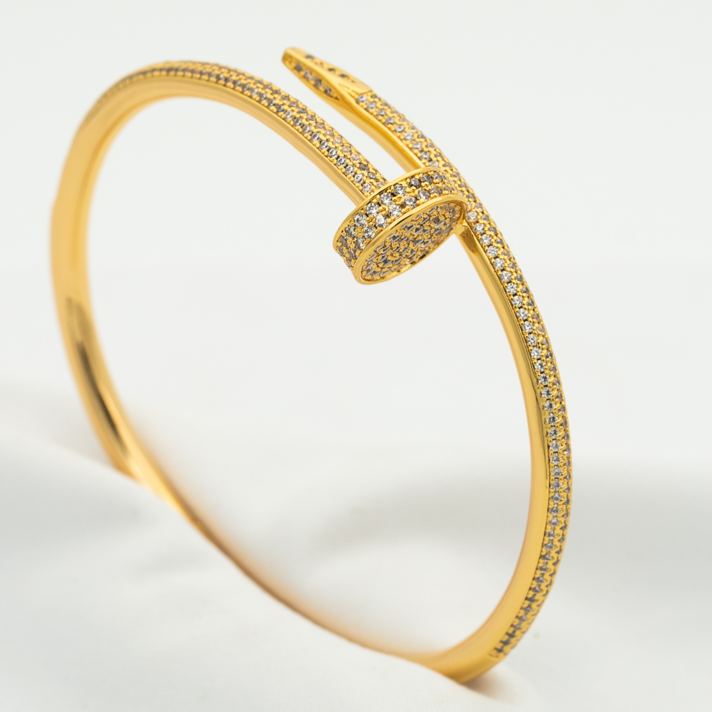 [Agudo Jewelry]JUSTE BRACELET 3.5MM ALL DIAMONDS